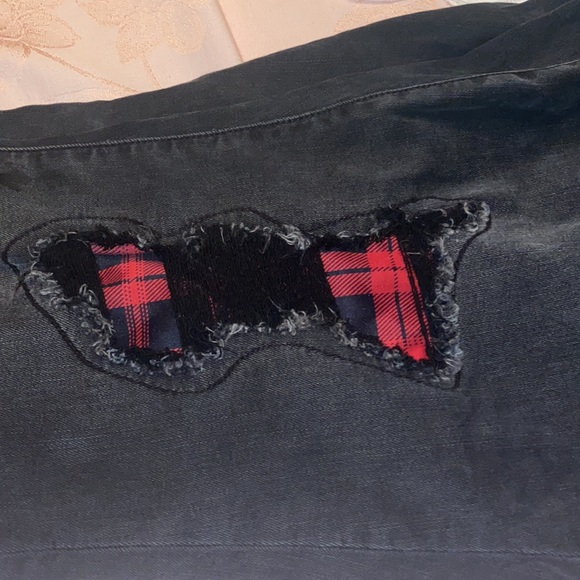 Judy blue red black patches - Picture 3 of 5